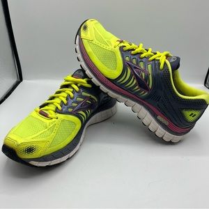 Brooks Bright Yellow and Gray Running Shoes